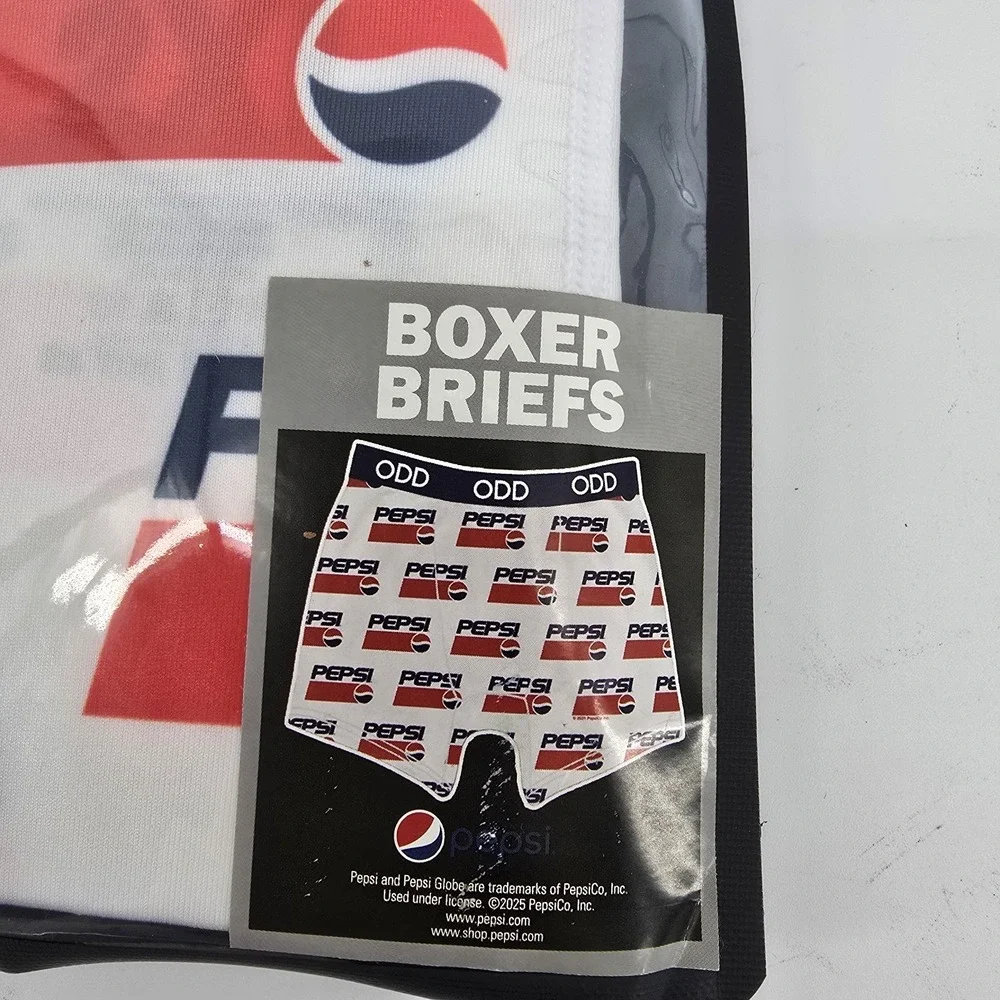 2XLARGE MENS ODD‎ PEPSI BOXER BRIEFS - NIP